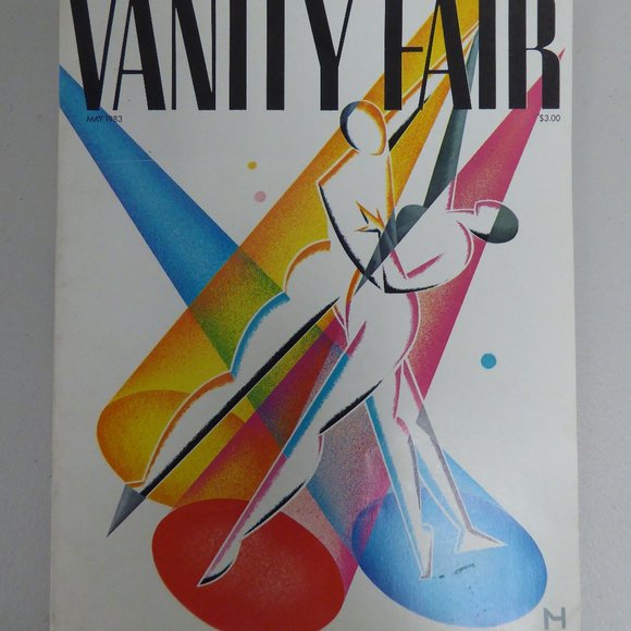 VANITY FAIR MAGAZINE MAY 1983 DAVID Bowie HOCKNEY - Picture 1 of 8